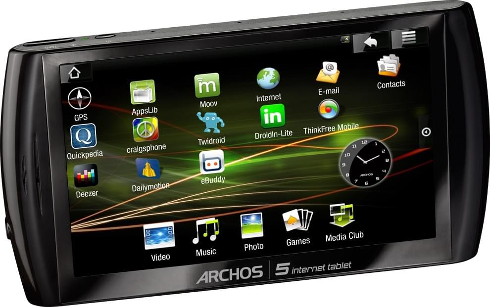 Archos Archos 5 Internet Tablet - Tablette tactile Archos - 0