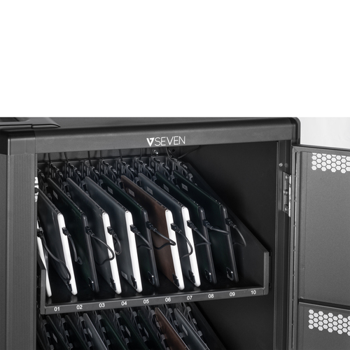 Armoire de charge 30 notebooks/tablettes >17 - V7 - 5