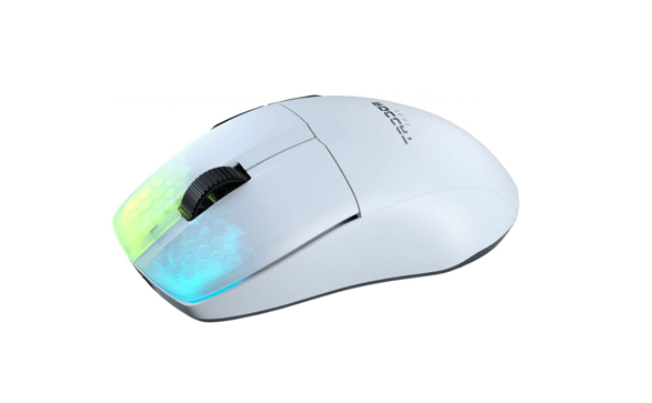 Souris PC Roccat Kone Pro Air - Blanc/RGB/Sans Fil