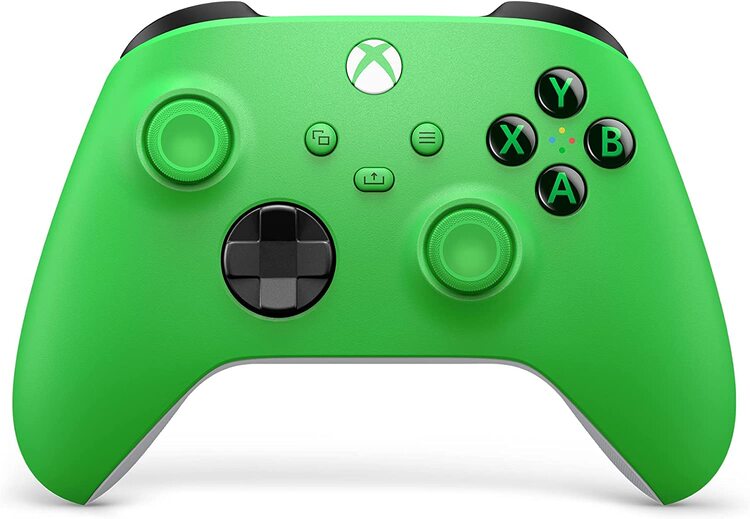 image produit Microsoft Manette Xbox Sans Fil - Velocity Green Cybertek