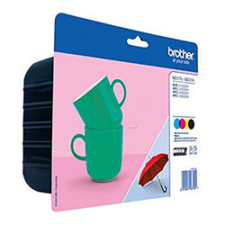 Brother Pack Cartouches XL Noir et couleurs - LC227XLVALBP