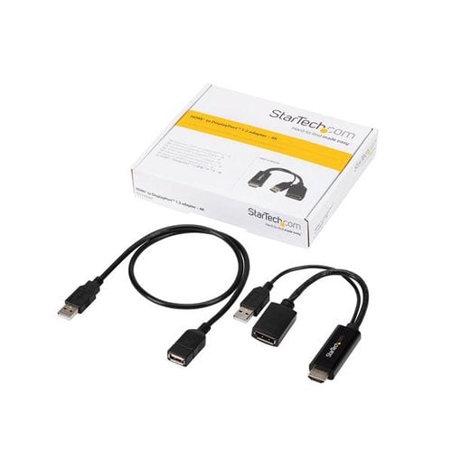 Adaptateur HDMI vers DP mâle/femelle - 15,2cm - 6