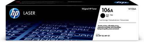 image produit HP Toner Noir 106A - W1106A Cybertek