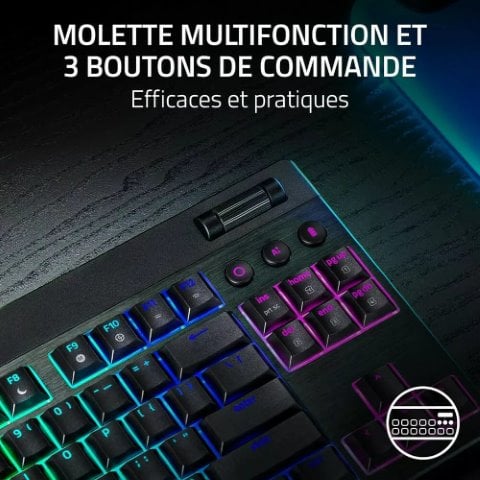 Razer BlackWidow V4 TKL LP HyperSpeed - Clavier PC Razer - 3