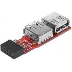 No Name Adaptateur 2 ports USB2.0 internes sur Carte Mere