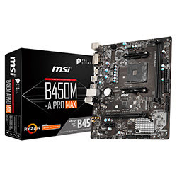 image produit MSI B450M-A PRO MAX-Seconde Vie-Etat Satisfaisant Cybertek