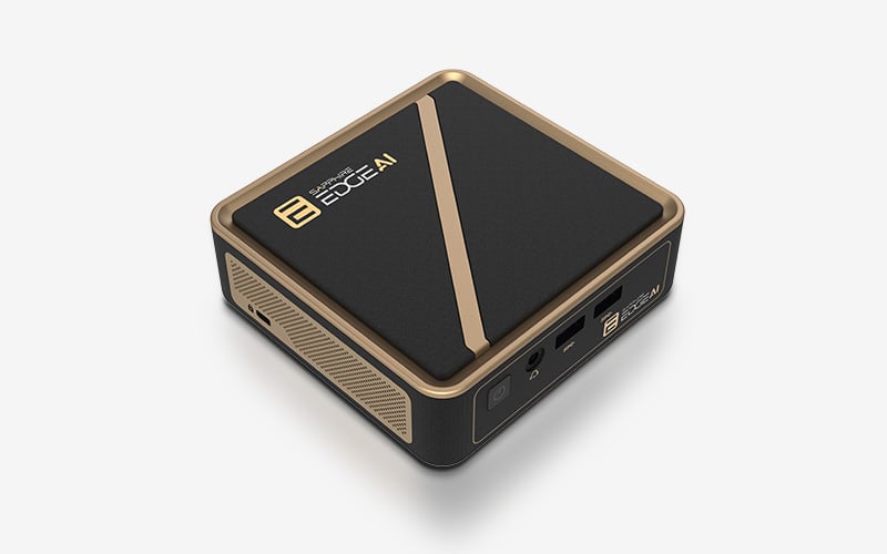 Sapphire EDGE AI Ryzen AI 5 340/So DDR5/M.2 nvme/Wifi/BT - Barebone et Mini-PC - 1