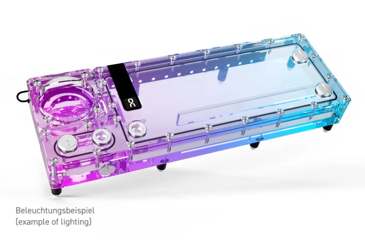 Alphacool Core Flat Reservoir 360 Right D5/VPP - Ss pompe  (15486) - Achat / Vente Accessoires watercooling sur Cybertek.fr - 2