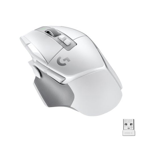 Logitech G502 X LIGHTSPEED WHITE - Souris PC Logitech - 1