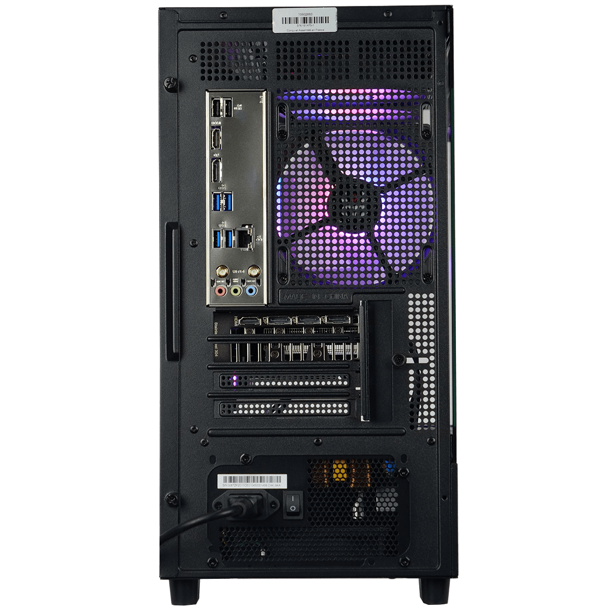 Cybertek BATTLEFIELD - I5-14600K/5060Ti-16/32Go/1To - CYB (PCG-10602883) - Achat / Vente PC Fixe sur Cybertek.fr - 4