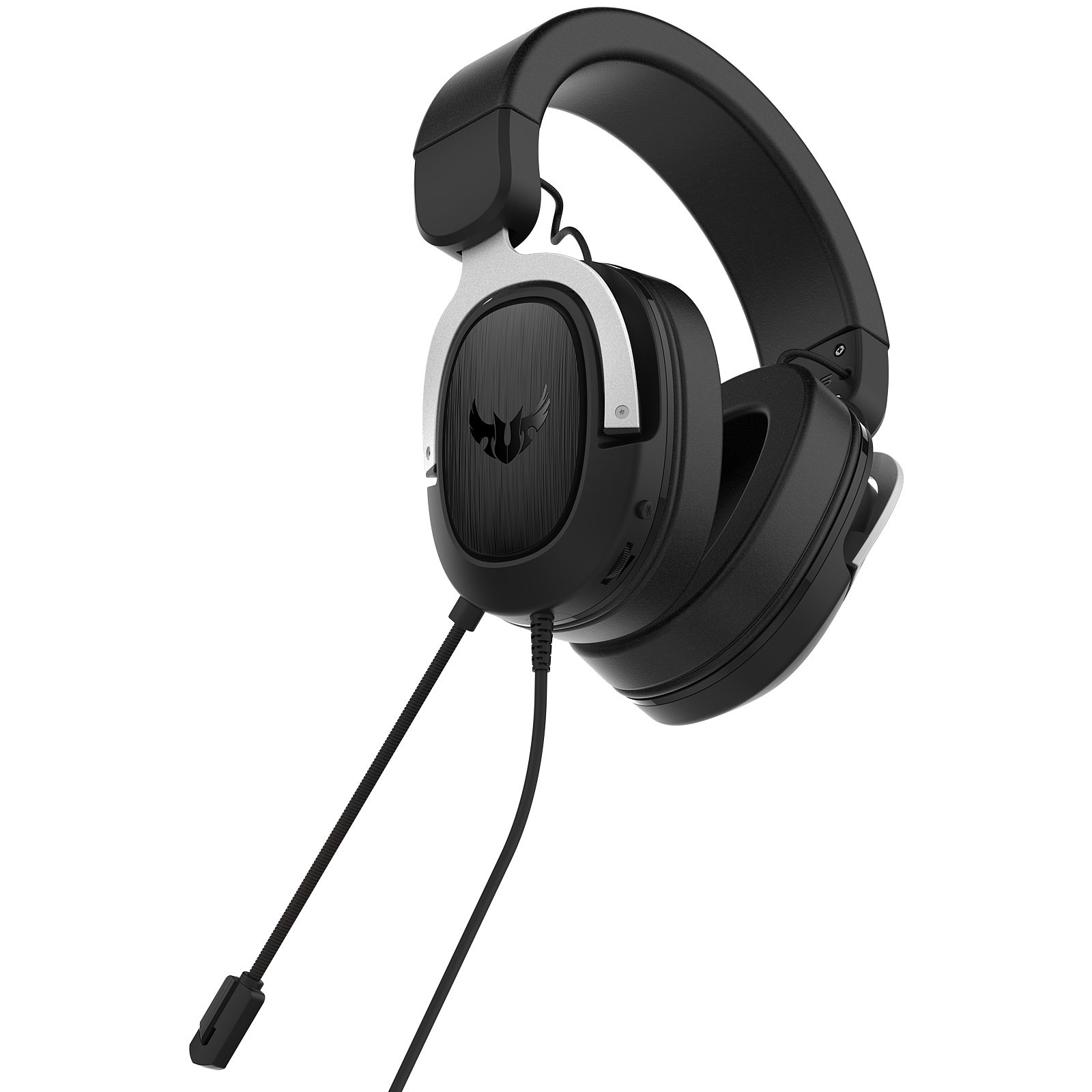 Asus TUF Gaming H3 Silver Stereo Noir - Micro-casque - Cybertek.fr - 3
