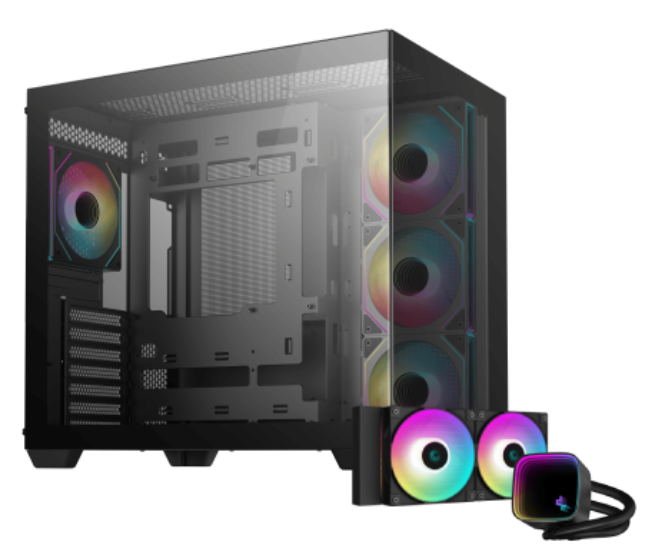 Deepcool CG530 4F Noir Noir - Boîtier PC Deepcool - Cybertek.fr - 0