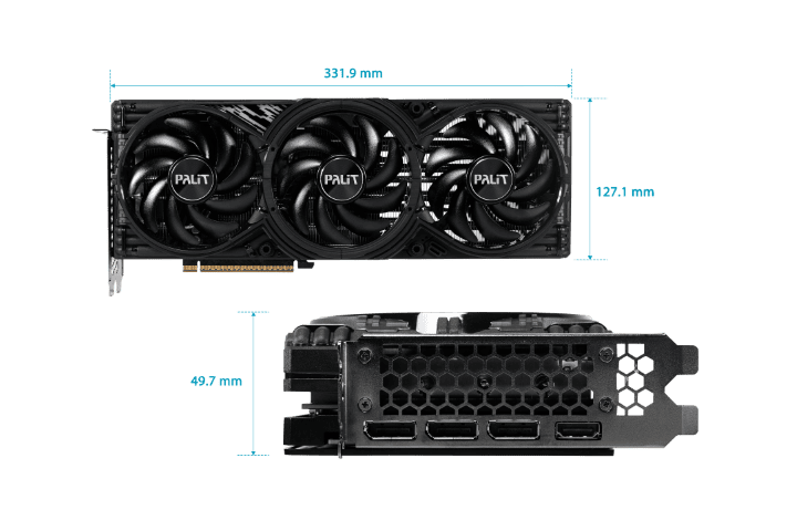 Palit GeForce RTX 5070Ti 16Go Gaming Pro-S - Carte graphique - 7