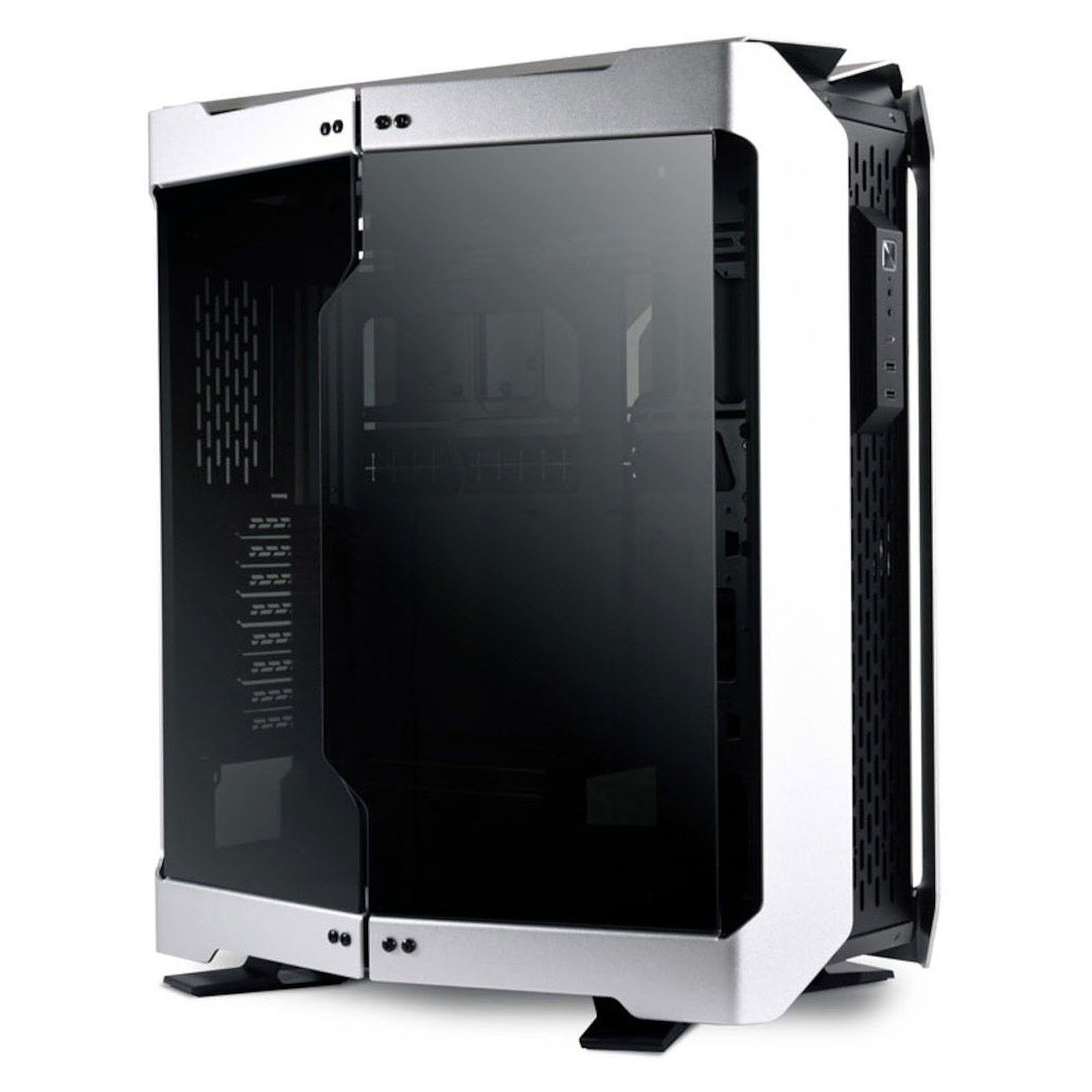 Lian-Li Odyssey X Silver Gris - Boîtier PC Lian-Li - Cybertek.fr - 2