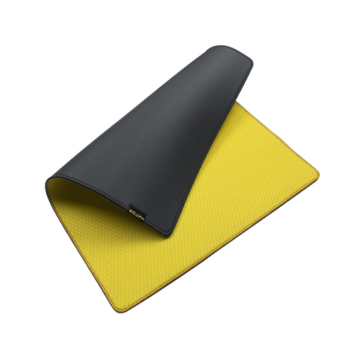 Hator Tonn Evo L - Gris Foncé - 500 x 420 x 4mm - Tapis de souris - 2