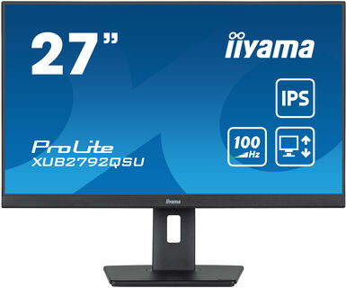 Iiyama 27"  XUB2792QSU-B6 - Ecran PC Iiyama - Cybertek.fr - 0