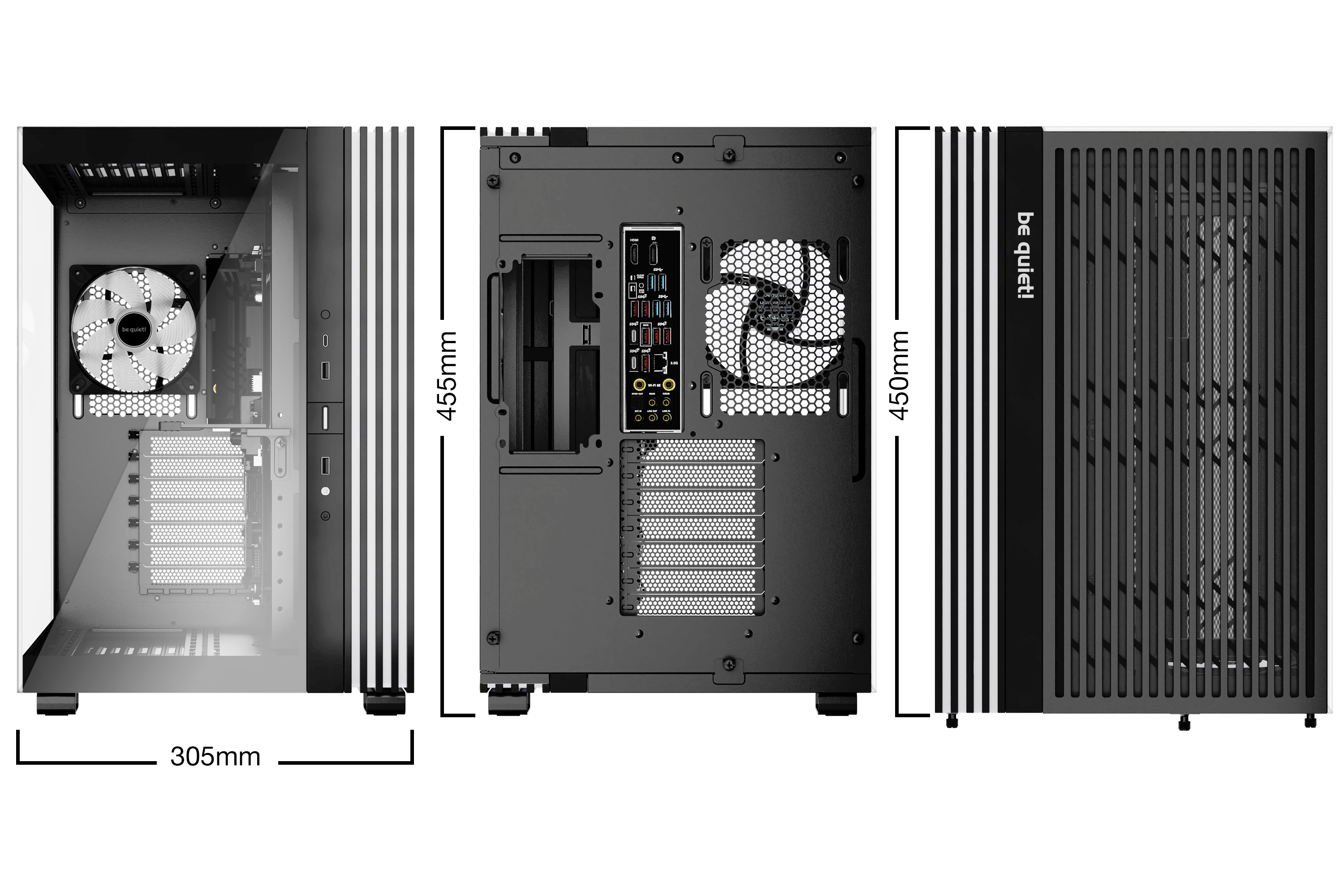 be quiet! Light Base 600 LX Noir - Boîtier PC be quiet! - 1