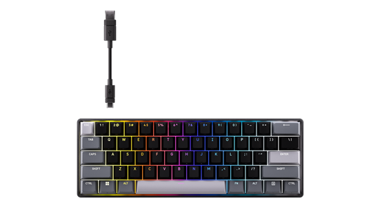 Corsair Clipper Pro Mini 60 - Clavier PC Corsair - Cybertek.fr - 0