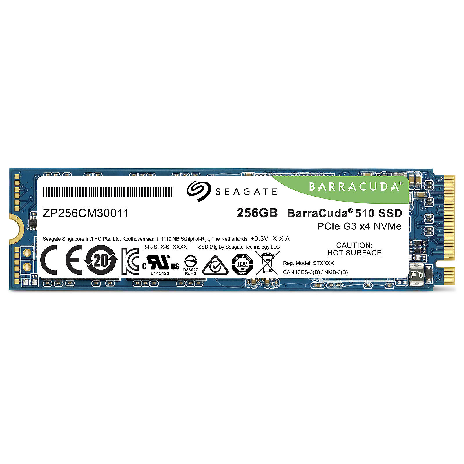 Seagate ZP256CM30041  M.2 - Disque SSD Seagate - Cybertek.fr - 2
