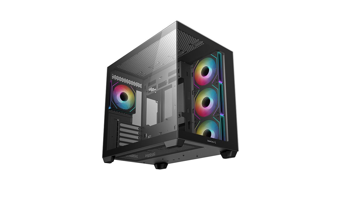 CG530 4F - MT/Sans Alim/ATX + LD360 360mm Noir# - Cybertek.fr - 3