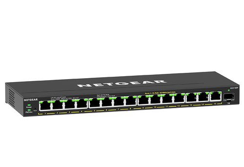 Switch Netgear GS316EP-100PES - 10/100/1000/Avec POE/Non empilable/Manageable - 3