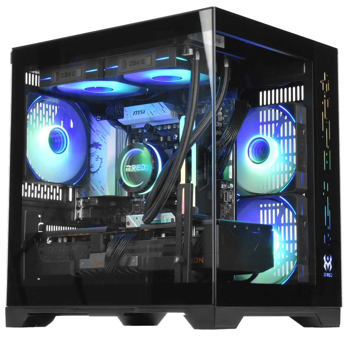 Cybertek INFERNO - R7-7700X/RX9070XT/32Go/2To (0925-CYB) (PCG-10602649) - Achat / Vente PC Fixe sur Cybertek.fr - 0