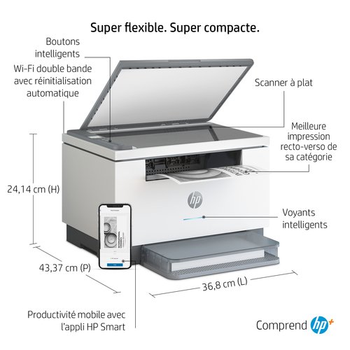 Imprimante multifonction HP LaserJet M234dwe - Cybertek.fr - 1