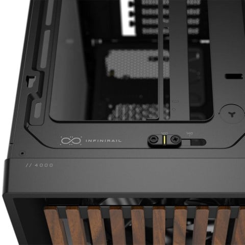 Corsair FRAME 4000D WOOD RS Noir Noir - Boîtier PC Corsair - 6