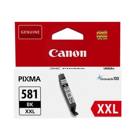 Cartouche CLI-581XXL Noire pour imprimante  Compatible Canon - 1