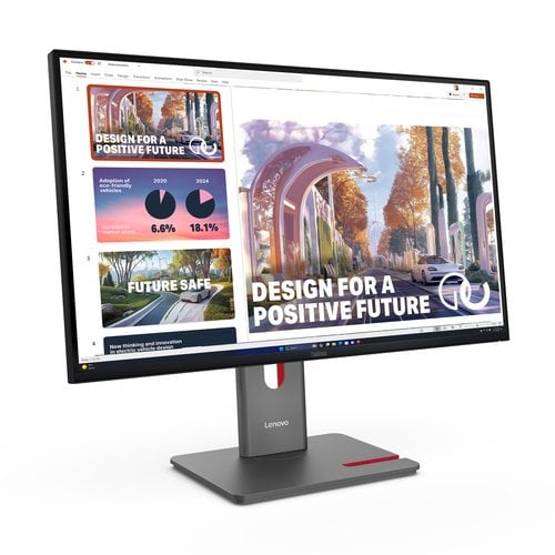 Lenovo 27 pouces  64B3GAT2EU - Ecran PC Lenovo - Cybertek.fr - 3