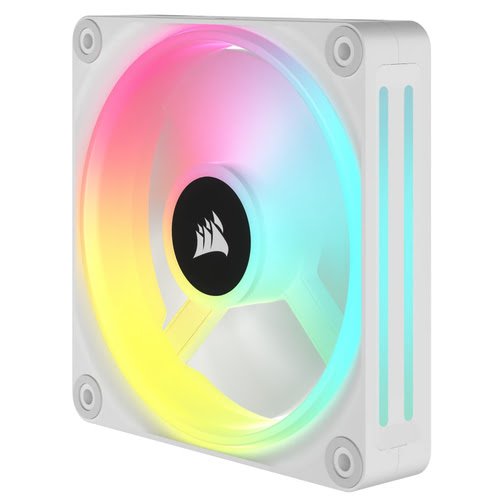 Corsair iCUE LINK QX120 RGB 120mm PWM Expansion Kit Blanc - Ventilateur boîtier - 4