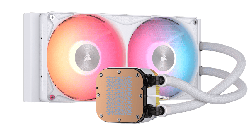 Corsair NAUTILUS II 240 RS ARGB - 240mm - Blanc - Watercooling - 2