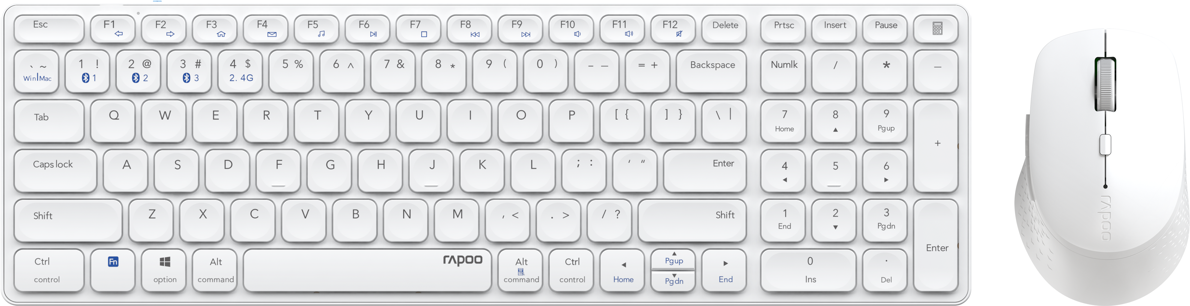 Rapoo Pack Clavier/Souris MAGASIN EN LIGNE Cybertek