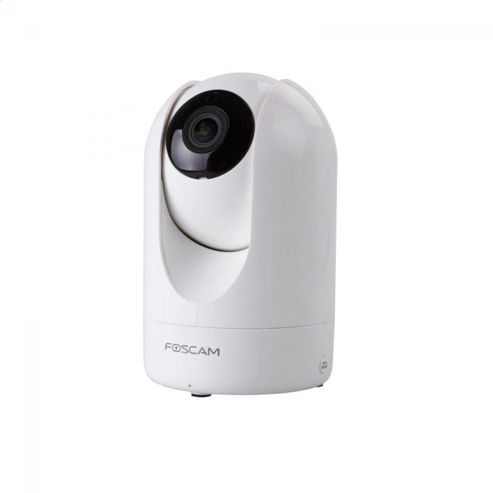 Foscam R2 Caméra IP FHD Motorisée WiFi P2P Blanche - Webcam - 0