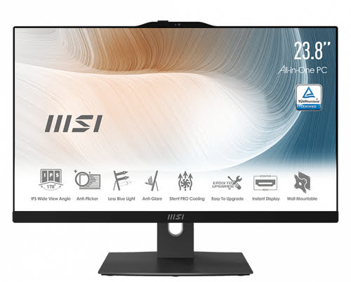 MSI Modern 23.8" FHD/i7-1165G7/8Go/512Go/Wifi6/Sans OS