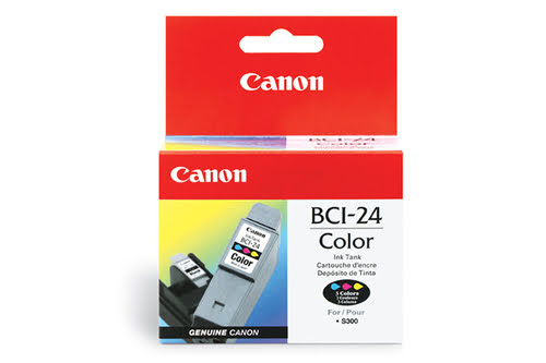 Cartouche BCI 24 C - 6882A002 pour imprimante Jet d'encre Canon - 0