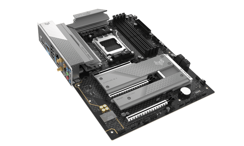 Sapphire NITRO+ B850A WIFI7 ATX  - Carte mère Sapphire - 6