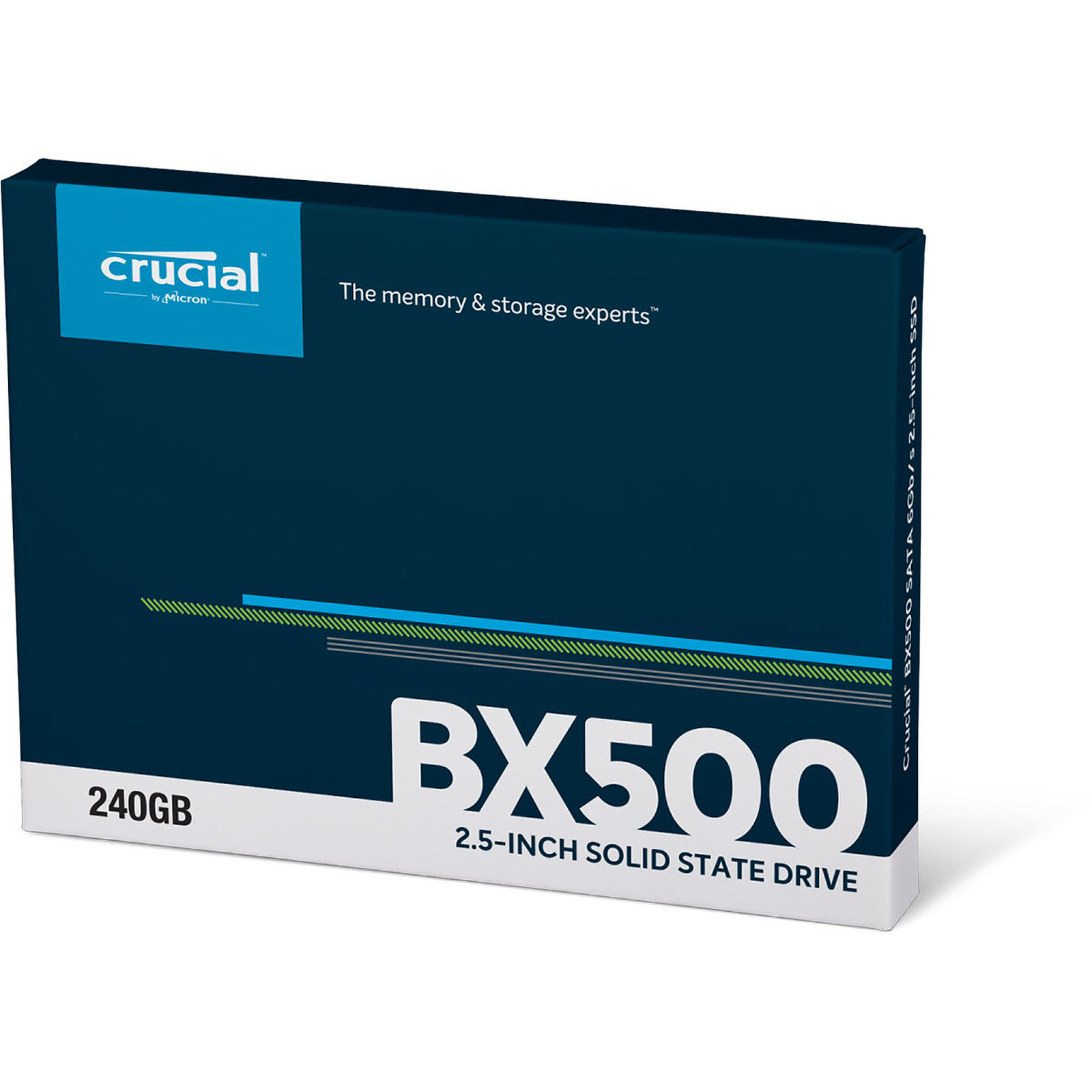 Crucial BX500  SATA III - Disque SSD Crucial - Cybertek.fr - 1