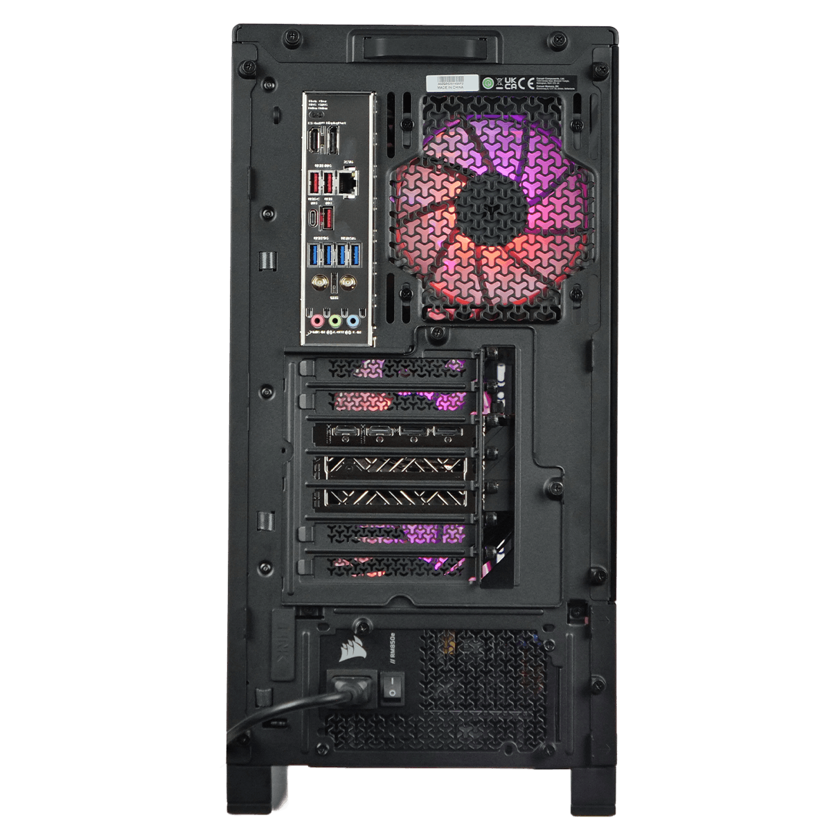 Cybertek SABER powered by Corsair - R7-9800X3D/9070XT/32Go/2To - CYB (PCG-10602901) - Achat / Vente PC Fixe sur Cybertek.fr - 5