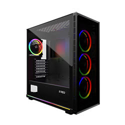 M.RED BLACK DESTROYER Glass-G - ARGB - MT/ATX