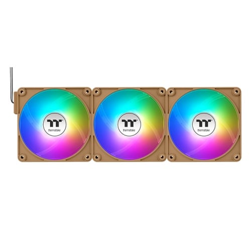 Thermaltake CT120 EX Reverse ARGB (Pack de 3x120mm) - Ventilateur boîtier - 3