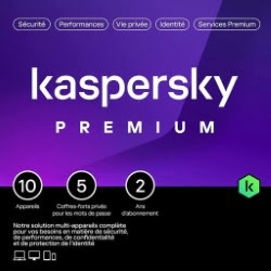 image produit Kaspersky Antivirus Premium Boîte Mini - 2 Ans / 10 PC Cybertek