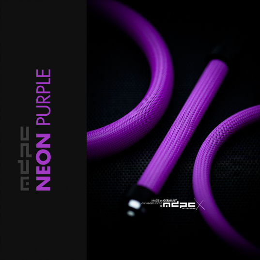 MDPC-X NEON-Purple Cable Sleeve BIG (SL-B-NP) - Achat / Vente Modding sur Cybertek.fr - 0