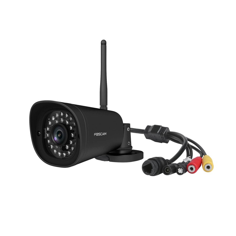 Foscam FI9902P Outdoor WiFi Bullet - 2MP/IP66/Black (FI9902P Black) - Achat / Vente Caméra réseau sur Cybertek.fr - 1