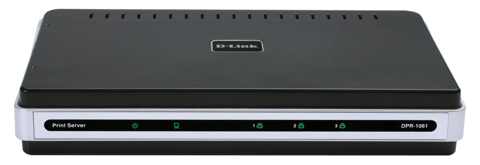 D-Link Serveur d'impression DPR-1061 (1//+2USB) (DPR-1061) - Achat / Vente Réseau divers sur Cybertek.fr - 0