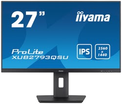 Ecran PC Iiyama ProLite XUB2793QSU-B7 - 27" QHD 100Hz IPS 1ms Pivot Adaptive Sync Cybertek