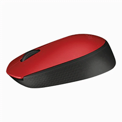 image produit Logitech M171 - Rouge/Sans Fil Cybertek