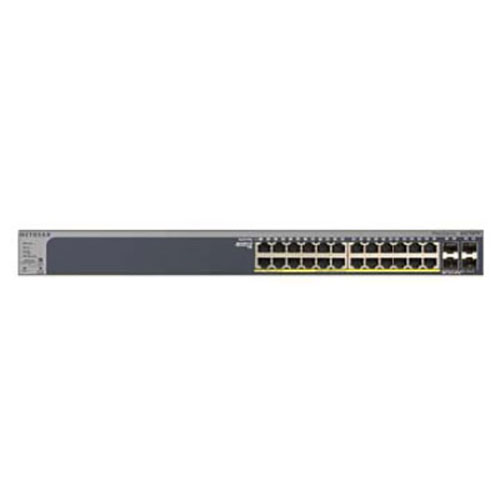 Switch Netgear ProSAFE 24 ports 10/100/1000 + 4 SFP Man. GS728TP - 0