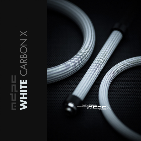 MDPC-X White-Carbon-X Cable Sleeve BIG (SL-B-XWPX) - Achat / Vente Modding sur Cybertek.fr - 0