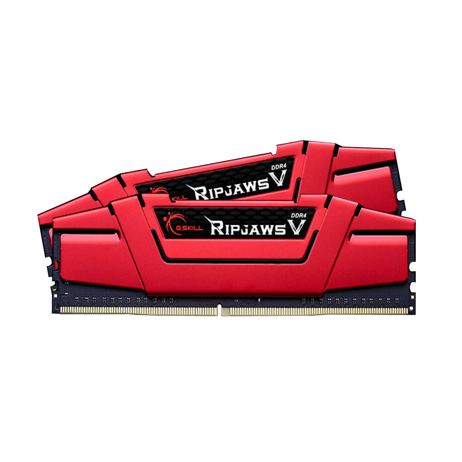 G.Skill Ripjaws V F4-2666C15D-16GVR (2x8Go DDR4 2666 PC21300) - Mémoire PC G.Skill sur Cybertek.fr - 0